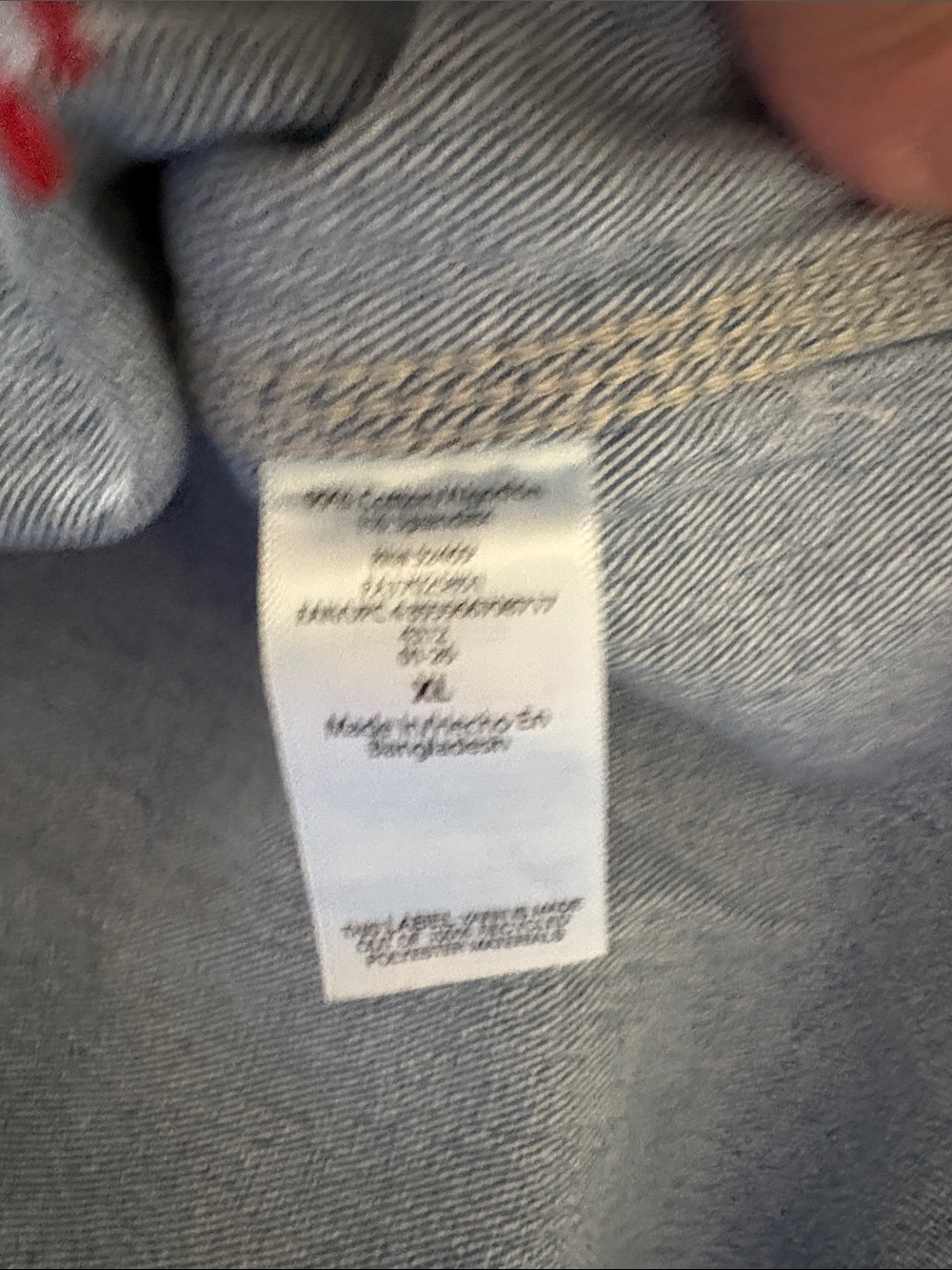 NWT XL men’s heavy denim shirt - Picture 6 of 6